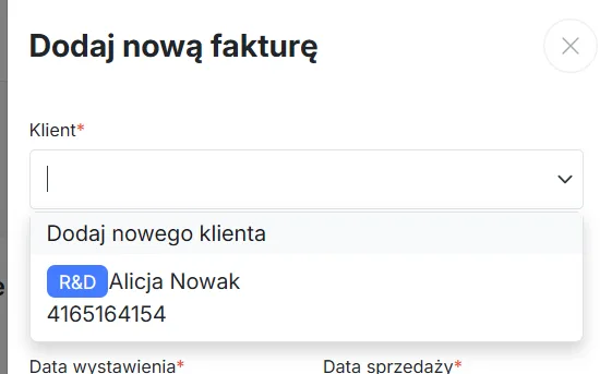 Dodawanie nowego klienta we Flobo